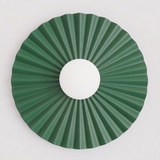 Aplique de pared Drino L Verde Oliva