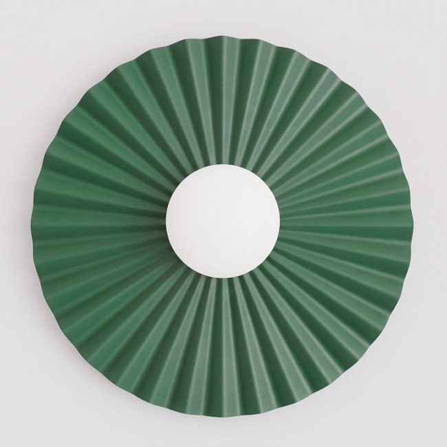 Aplique de pared Drino L Verde Oliva
