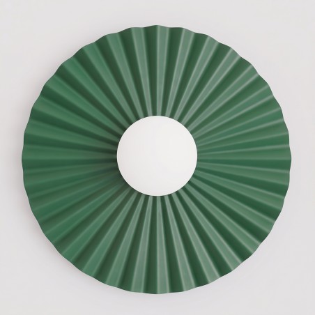 Aplique de pared Drino L Verde Oliva