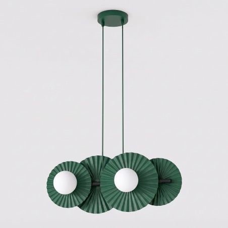 Lámpara de techo Drino Verde Oliva (4 luces)