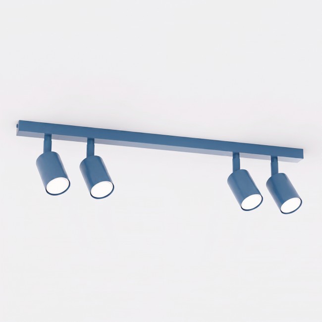 Regleta de techo Dongor Azul (4 luces)