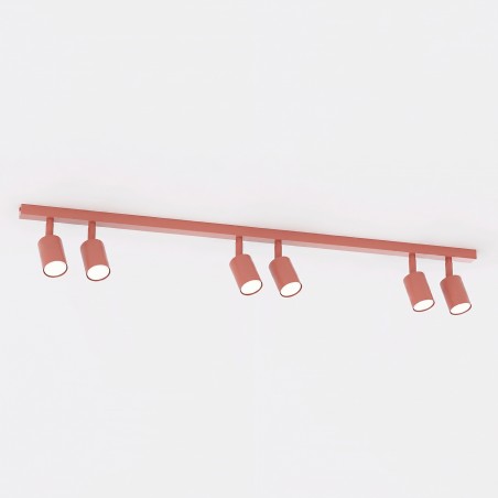 Regleta de techo Dongor Coral (6 luces)