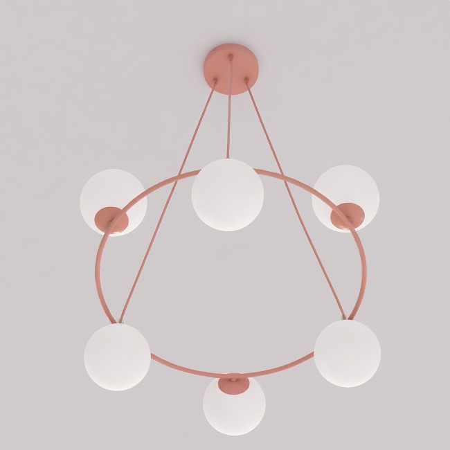 Lámpara de techo Laster Coral (6 luces)