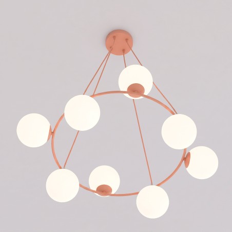 Lámpara de techo Laster Coral (8 luces)
