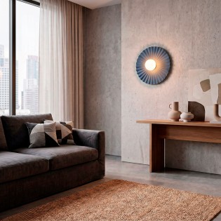 Aplique de pared Drino L Azul