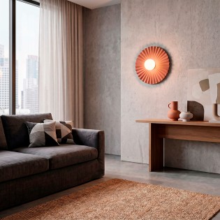 Aplique de pared Drino L Coral