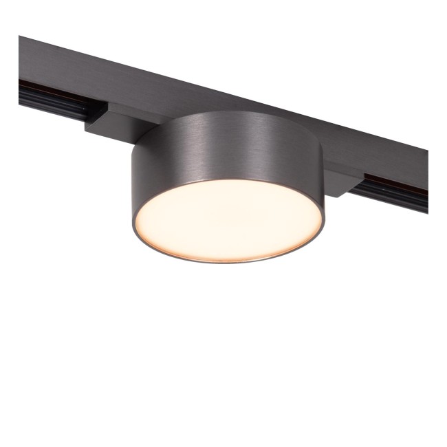 Foco LED carril Fixt Linial Smart 48V. Cromo negro (6W)