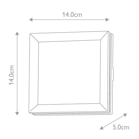 Aplique de pared de exterior Egil