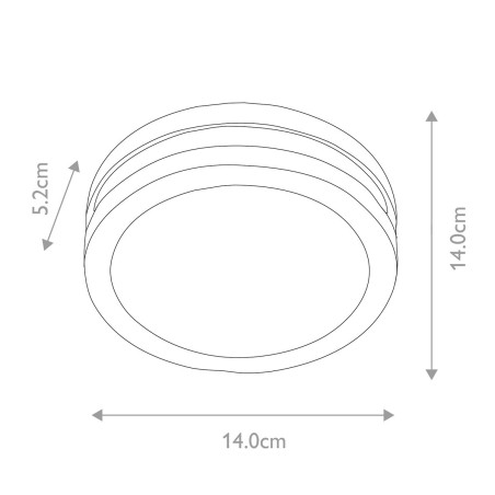 Aplique de pared de exterior Ano