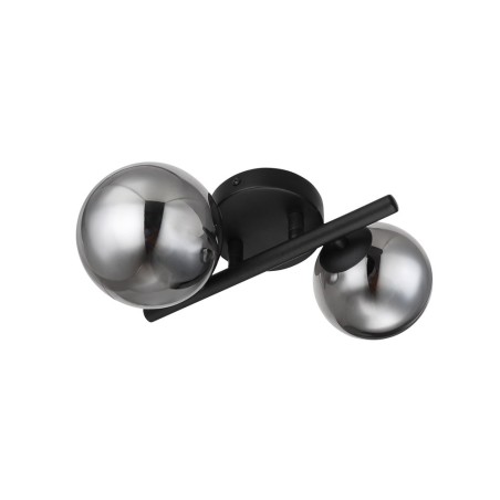 Plafón de techo Riha Fumé (2 Luces)
