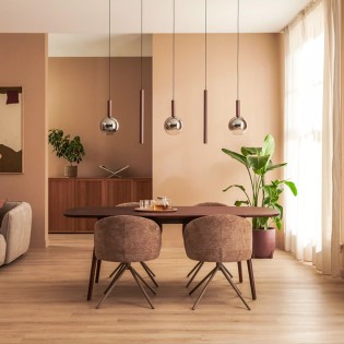 Lámpara colgante LED Jasmine CCT Dim (5x4W)