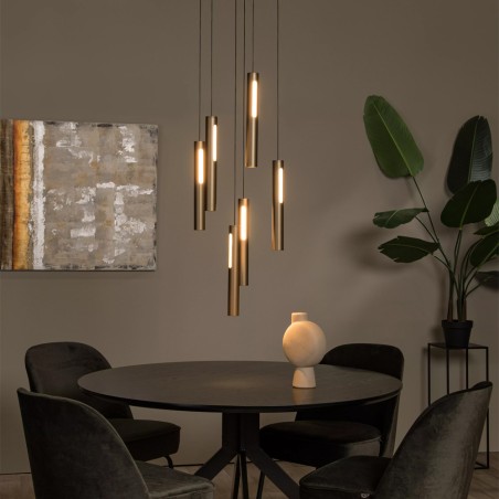 Lámpara colgante LED Griffith (6x6W)