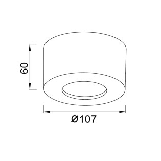 Foco de superficie LED Cabrera (7W)