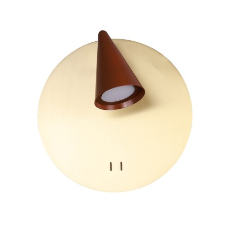 Aplique de pared LED Ciclope (18W+GU10)