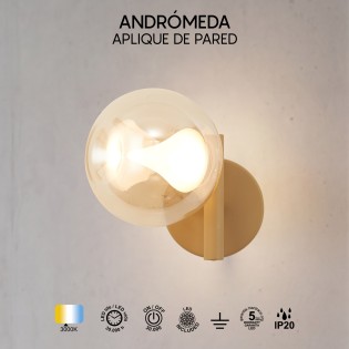 Aplique de pared LED Andrómeda (6W)