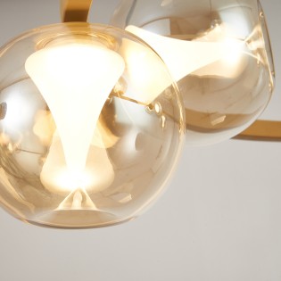Lámpara de techo LED Andrómeda (10x5W)