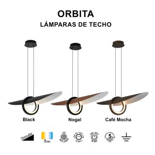 Lámpara colgante LED Orbita (48W)