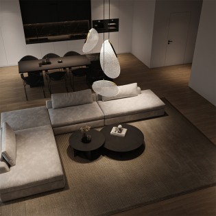 Lámpara colgante LED Oasis...