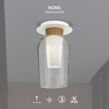 Plafón de techo Nora Madera