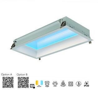 Plafón de techo empotrable LED Blue Sky (35W)