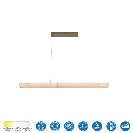 Lámpara de techo LED Kiroro CCT Dim (46W)