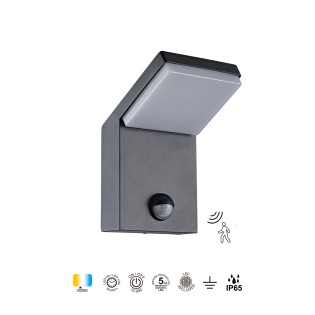 Aplique LED de exterior con sensor Alpine (6W)