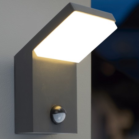 Aplique LED de exterior con sensor Alpine (6W)