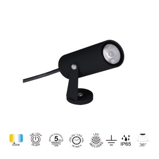 Foco de exterior LED Logan IP65 (6W)