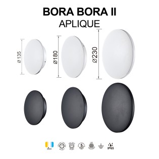 Aplique de exterior LED Bora Bora II (10W)