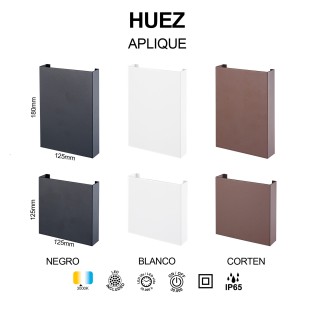 Aplique de exterior LED Huez (2x5W)