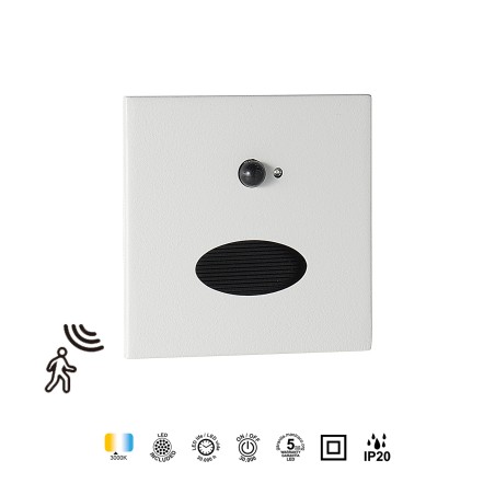 Aplique bañador de pared LED Proa Sensor (3W)