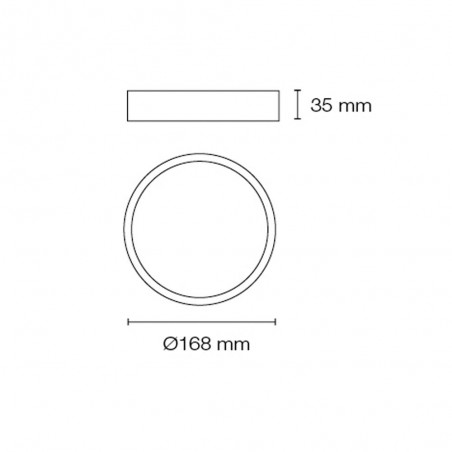 Downlight Superficie LED Prim (15W)