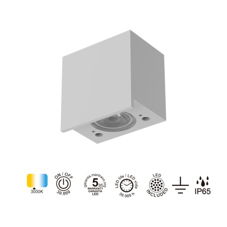 Aplique bañador de pared LED Sella C (3W)