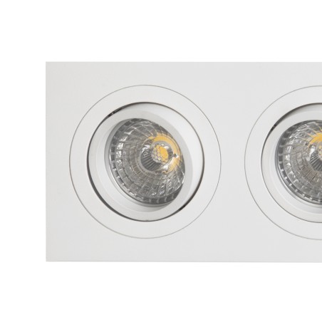 Empotrable de techo Básico GU10 (2 luces)