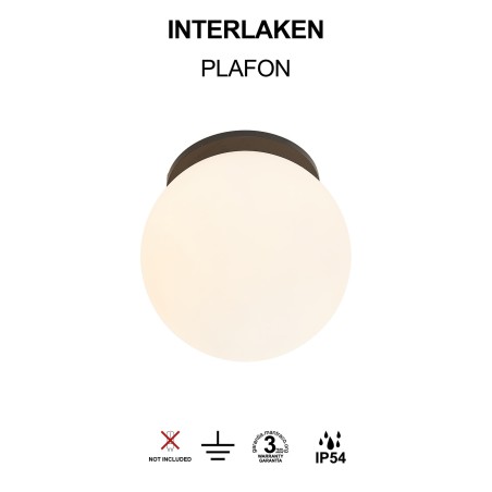 Plafón de techo de exterior Interlaken