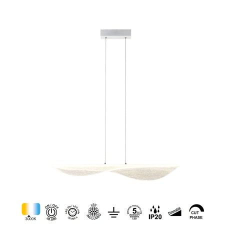Lámpara de techo LED Bianca (50W)