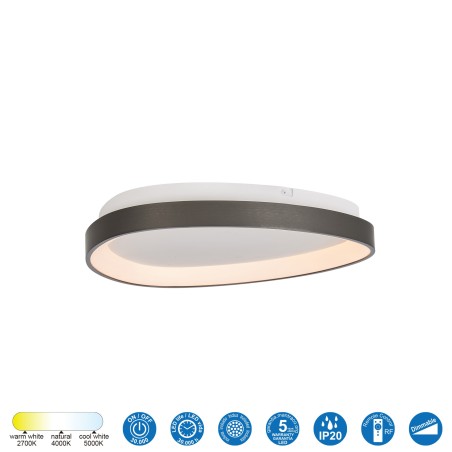Plafón de techo LED Kiroro II CCT Dim