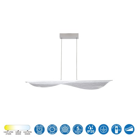 Lámpara de techo LED Bianca CCT Dim (58W)