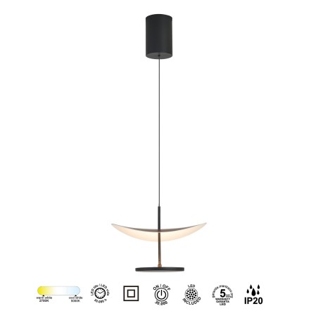 Lámpara de techo LED Abisal CCT Dim (12W)