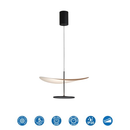 Lámpara de techo LED Abisal CCT Dim (18W)