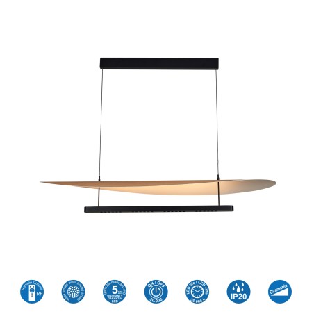 Lámpara de techo LED Abisal CCT Dim (48W)