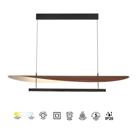 Lámpara de techo LED Abisal CCT Dim (40W)