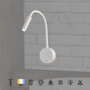 Aplique LED orientable Boavista (3W)