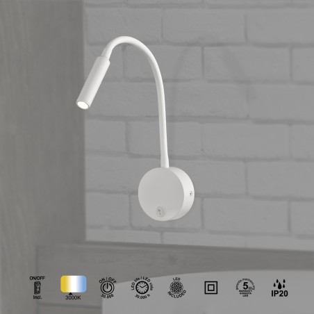 Aplique LED orientable Boavista (3W)