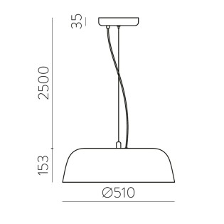 Lámpara de techo LED Oslo CCT (22W)