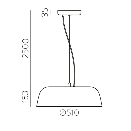 Lámpara de techo LED Oslo CCT (22W)