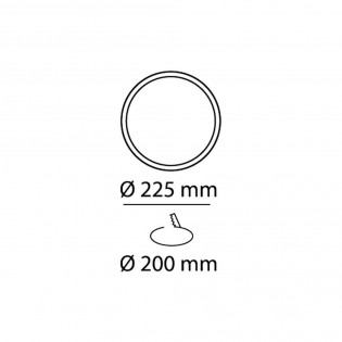 Downlight Redondo LED Kaju (30W)