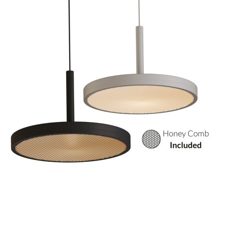 Lámpara de techo LED Corvus Negro (7.5W)