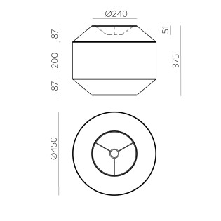 Lámpara de mesa Kira 45