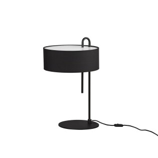 Lámpara de mesa Clip Negro